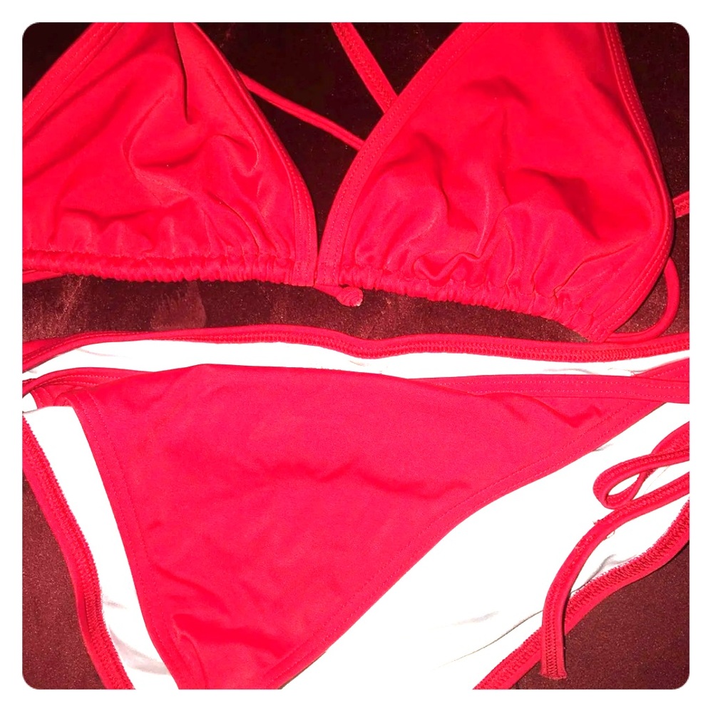 PRE LOVER VS RED BIKINI SZ LRG